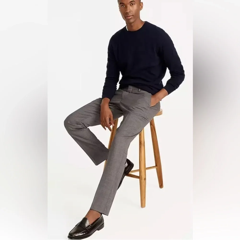J.Crew Ludlow Slim-fit stretch dress pant in four-season wool. Office wear